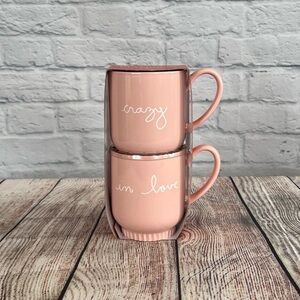 New Crazy In Love Stacking Mug Set Opalhouse 2pc